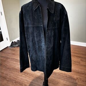 Axcess Men's Dark Suede Jacket